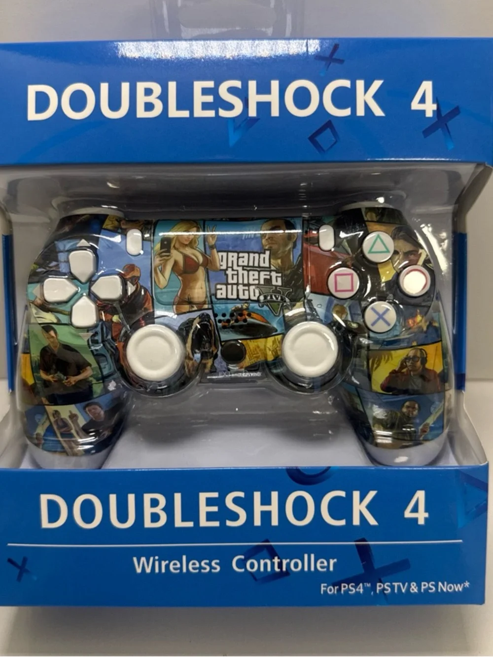 Grand Theft Auto Themed Wireless Controller - Multicolor